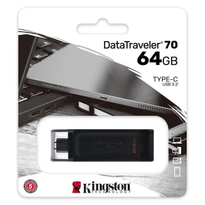 FLASH DRIVE 64GB DT70 USB 3.2 TIP C KINGSTON - Img 3
