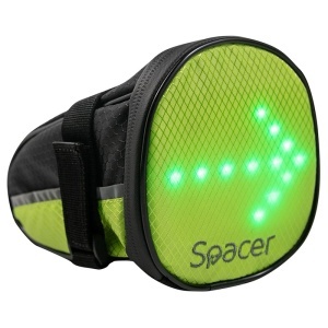 GEANTA BICICLETA CU SEMNALIZARE LED SPACER - Img 2