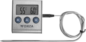 Grill electric ECG FORZA 5200 Fuego, 2000W, 80-230 °C, 2 termostate, cronometru, deschidere 180°, capac din otel inoxidabil - Img 17