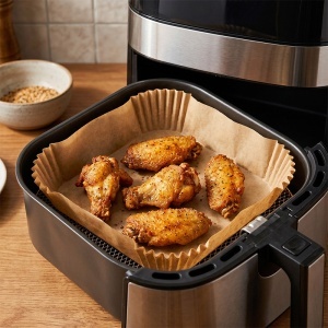 HARTIE PENTRU AIR FRYER PATRAT 23CM 100BUC ADLER - Img 6