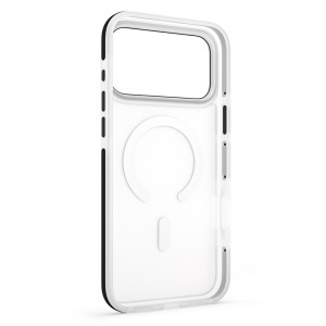HUSA PROTECTIE MAG CASE IPHONE 17 PRO MAX - TRANSPARENT/NEGRU - Img 3