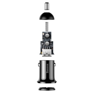 INCARCATOR AUTO 2XUSB 4.8A BASEUS - NEGRU - Img 4