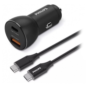 INCARCATOR AUTO USB -A SI USB TYPE C PHILIPS - Img 2