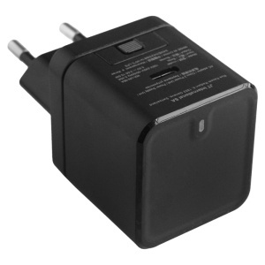 INCARCATOR RETEA USB-C + CABLU USB-C 1M - NEGRU - Img 3