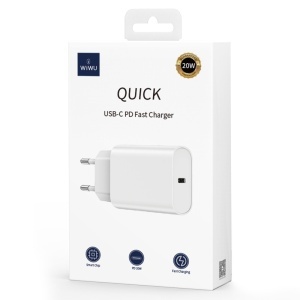 INCARCATOR RETEA USB-C FAST CHARGE PD 20W - ALB - Img 6