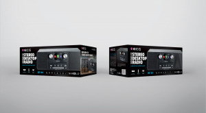 Internet radio ECG B.BOLD 7200 Intero Black, FM + DAB, stereo 2 × 10 W, CD audio si MP3, Bluetooth, USB, carcasa lemn, negru - Img 18