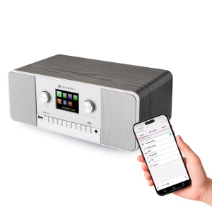 Internet radio GoGEN IR 257 BTDAB, 2x5W, DAB+/FM, LCD, Bluetooth, telecomanda, negru/argintiu - Img 8