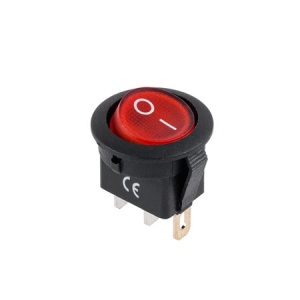 INTRERUPATOR 12V ROSU IRS 101 - Img 1