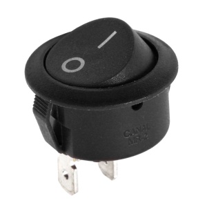 INTRERUPATOR 6A/250V NEGRU - Img 2