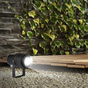 LAMPA GRADINA IP65 12W 4000K ALB NEUTRU - NEGRU - Img 7