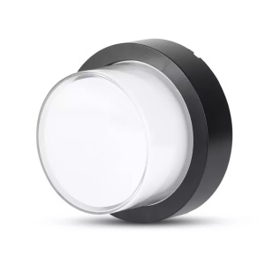 LAMPA LED 12W IP65 3000K ALB CALD - NEGRU - Img 2