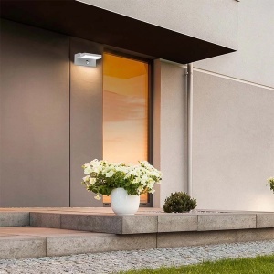 LAMPA LED CU SENZOR MISCARE 17W IP65 3000K- ALB - Img 10