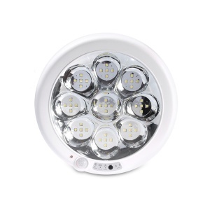 LAMPA PLAFON ROTUNDA CU SENZOR MISCARE SI ACUMULATOR - Img 2