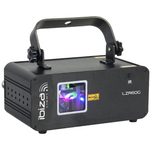 LASER CU LUMINA VERDE GRAFIC 60MW DMX - Img 2