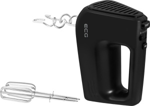 Mixer de mana ECG RS 440 Black Lite, 400 W, 5 viteze, functie TURBO, 2 teluri si 2 carlige, negru - Img 12