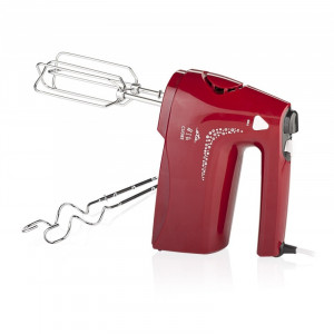 Mixer de mana ETA Cuore 0089 rosu, 350 W, 4 viteze, TURBO, 2 teluri, 2 carlige