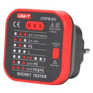 MULTIMETRU DIGITAL TESTER RETEA UT07B UNI-T - Img 1