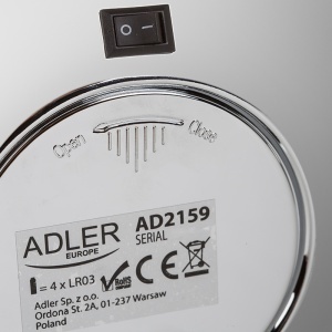OGLINDA MAKE-UP CU LED AD 2159 ADLER - Img 4