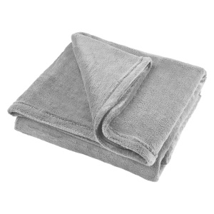 PATURA FLEECE POLAR 150X200CM GRI TEESA - Img 3