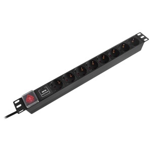 PDU RACK 19 INCH 8 PRIZE SWITCH 16A 2M EMTEX - Img 2