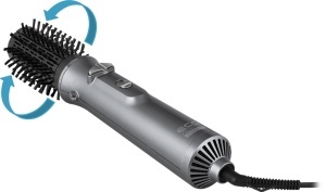 Perie rotativa cu aer cald ECG Modifica Hairbrush Moonstone, 1200 W, ionizare, 2 debite de aer, 2 nivele temperatura, gri metalic - Img 5
