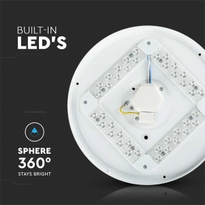 PLAFONIERA LED 12W 23CM 3 IN 1 - MODEL STELUTE - Img 3