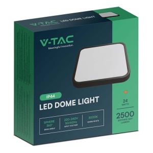 PLAFONIERA LED 24W 4000K IP44 - NEGRU - Img 3