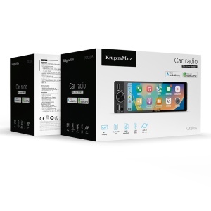 PLAYER AUTO 1 DIN 4X60W CARPLAY ANDROIDAUTO KRUGER&MATZ - Img 8