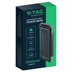POWER BANK 10000MAH CU INCARCARE SOLARA - Img 3