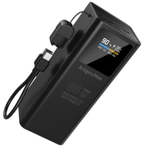 POWER BANK 20000 MAH LI-ION 65W QC PD KRUGER&MATZ - Img 3