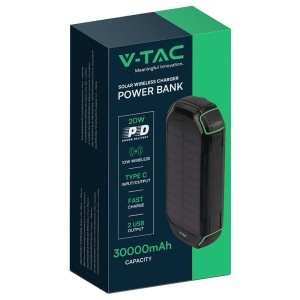 POWER BANK 30000MAH CU INCARCARE SOLARA - Img 4