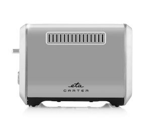 Prajitor de paine ETA Carter 4166 90000, 850 W, 2 felii, 7 niveluri de rumenire, otel inoxidabil - Img 2