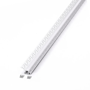 PROFIL ALUMINIU PENTRU BANDA LED MONTAJ RIGIPS COLT INTERIOR 2M MAT - Img 3