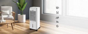 Racitor de aer portabil ETA Vintero 3568, 65 W, 5.6 L, 3 viteze de ventilare, telecomanda - Img 14