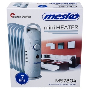 RADIATOR ULEI 7 ELEMENTI 800W MS 7804 MESKO - Img 4