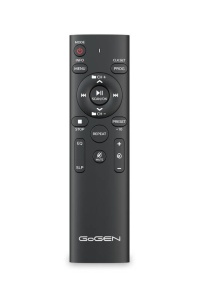 Radioreceptor stereo cu CD GoGEN CDM 490 BTDABS, 16 W, Bluetooth, USB, afisaj LCD, ceas, telecomanda, negru - Img 2
