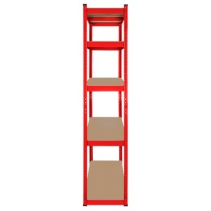 RAFT METALIC 5 POLITE 750KG MDF 180X90X40 ROSU REBEL - Img 5