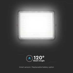 REFLECTOR CU INCARCARE SOLARA 20W 1800LM 6400K - NEGRU - Img 13