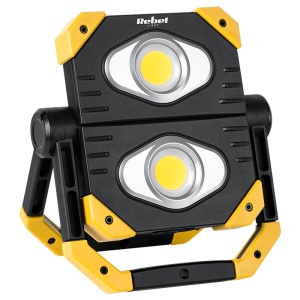 REFLECTOR LED 2X 9.5W COB ACUMULATOR 3.7V 5AH REBEL - Img 3