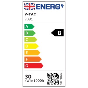 REFLECTOR LED SMD 30W 185LM/W 6500K IP65 CIP SAMSUNG - NEGRU/GRI - Img 4