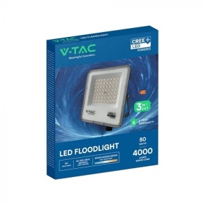 REFLECTOR LED SMD 50W 3IN1 IP65 CIP CREE- NEGRU/GRI - Img 3