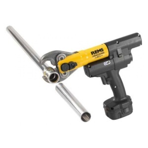 REMS Pachet presa radiala cu acumulator Mini-Press ACC Li-Ion Super-Aktion + 3 clesti de presare 578X11 R220 - Img 2