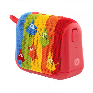 RESIGILAT - Boxa portabila pentru copii GoGEN DECKO TRIO R, 5 W, Bluetooth, IPX6, rosu - Img 10