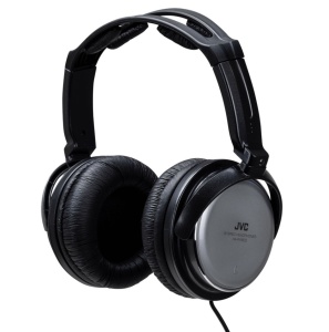 RESIGILAT - Casti JVC Over-Ear HA-RX500-E, negru-argintiu