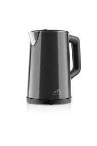 RESIGILAT - Fierbator electric ETA Ester 4597 90000, 2200W, 1.5 litri, 40 la 100 °C, otel inoxidabil, pereti dubli, negru - Img 2
