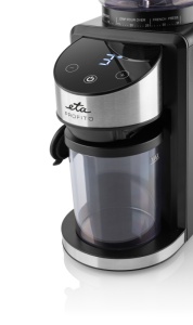 RESIGILAT - Rasnita de cafea ETA Profito 1069 90000, 200W, 35 de grade de macinare, LED, control tactil, negru - Img 5