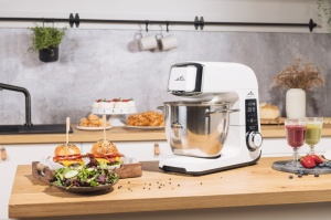 Robot de bucatarie ETA Gratus Kuliner II Origin 2038 90000, 1700 W, bol 6.7 litri + bol 3.5 litri, design integral din metal, LED, control tactil - Img 11