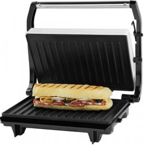 Sandwich maker & grill ECG S 1070 Panini, 700W, placi nonaderente - RESIGILAT - Img 2