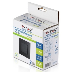 SENZOR MISCARE 180GR 1200W MAX - NEGRU - Img 7