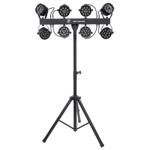 SET 8 PAR-URI 12X1W RGBW + TREPIED SI HUSE TRANSPORT - Img 13